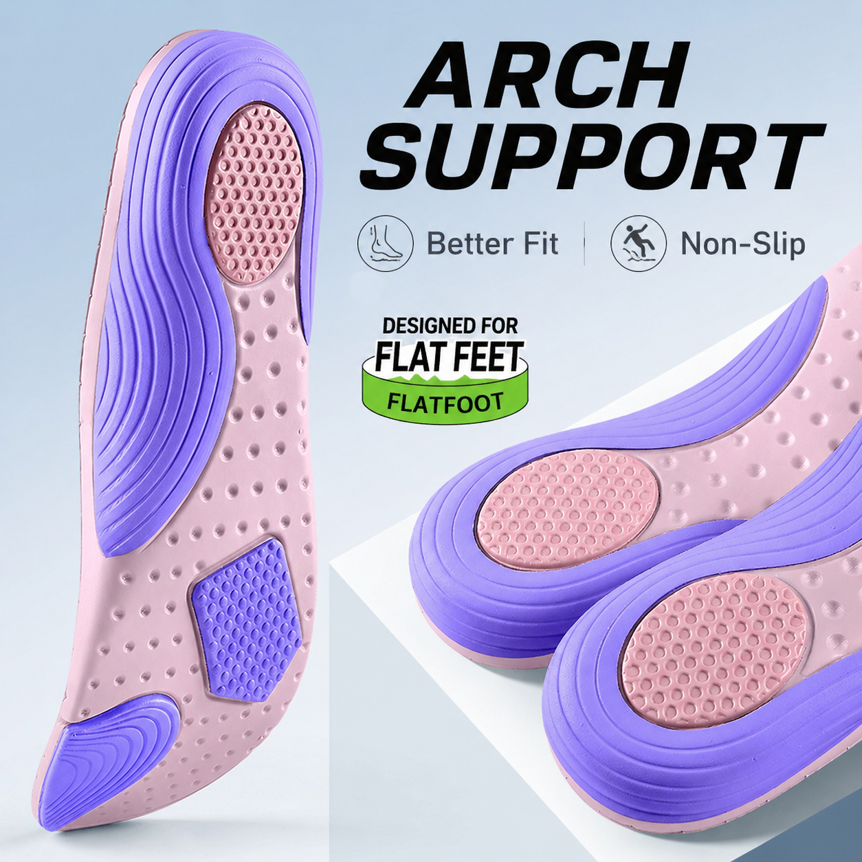 Massage Insoles -Pain relieving foot pads