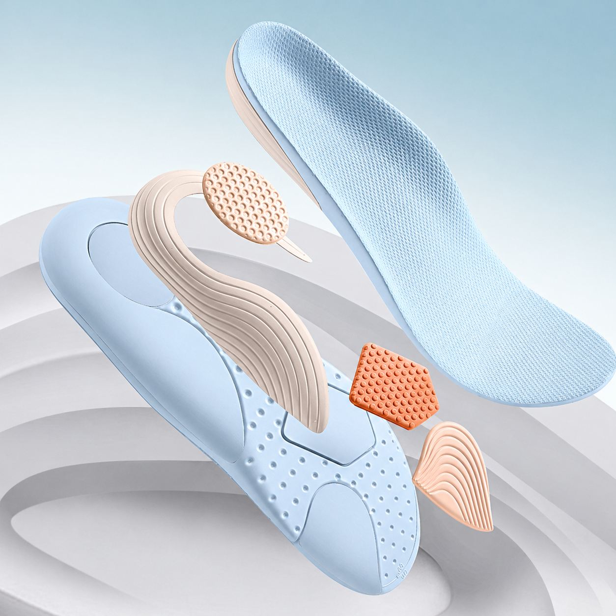 Massage Insoles -Pain relieving foot pads