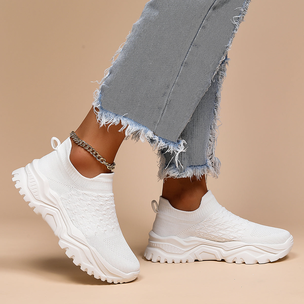 Ortho Slip1.0-All White