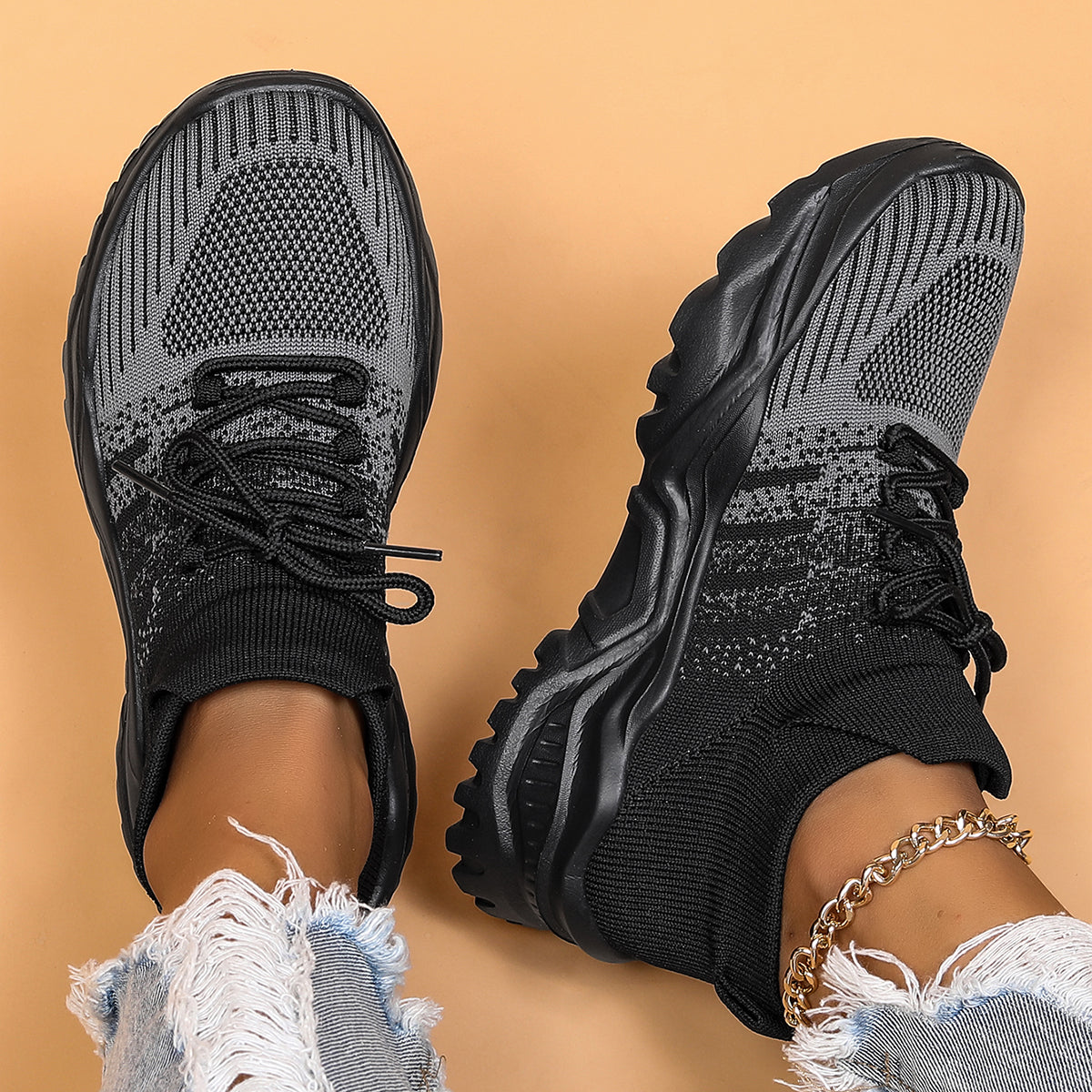 Ortho Cloud1.0- Striped Black