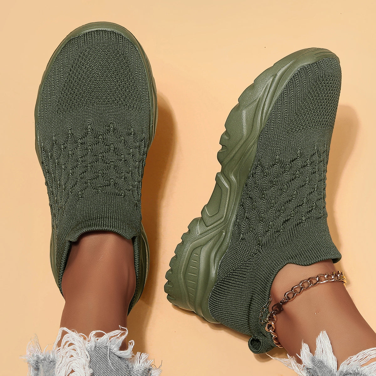 Ortho Slip1.0- Olive Green