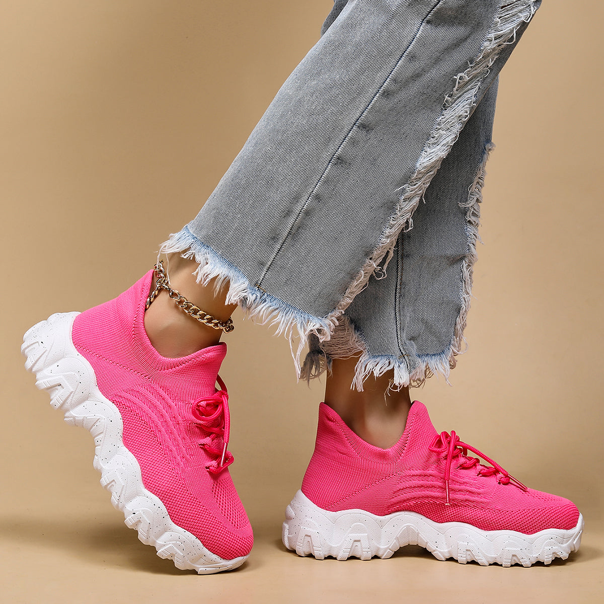 Ortho Pro1.0-Barbie Pink White