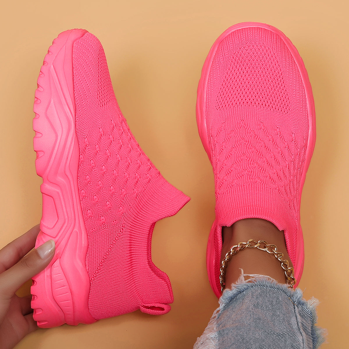 Ortho Slip1.0-Barbie Pink