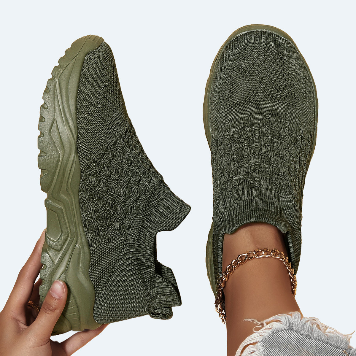 Ortho Slip1.0- Olive Green