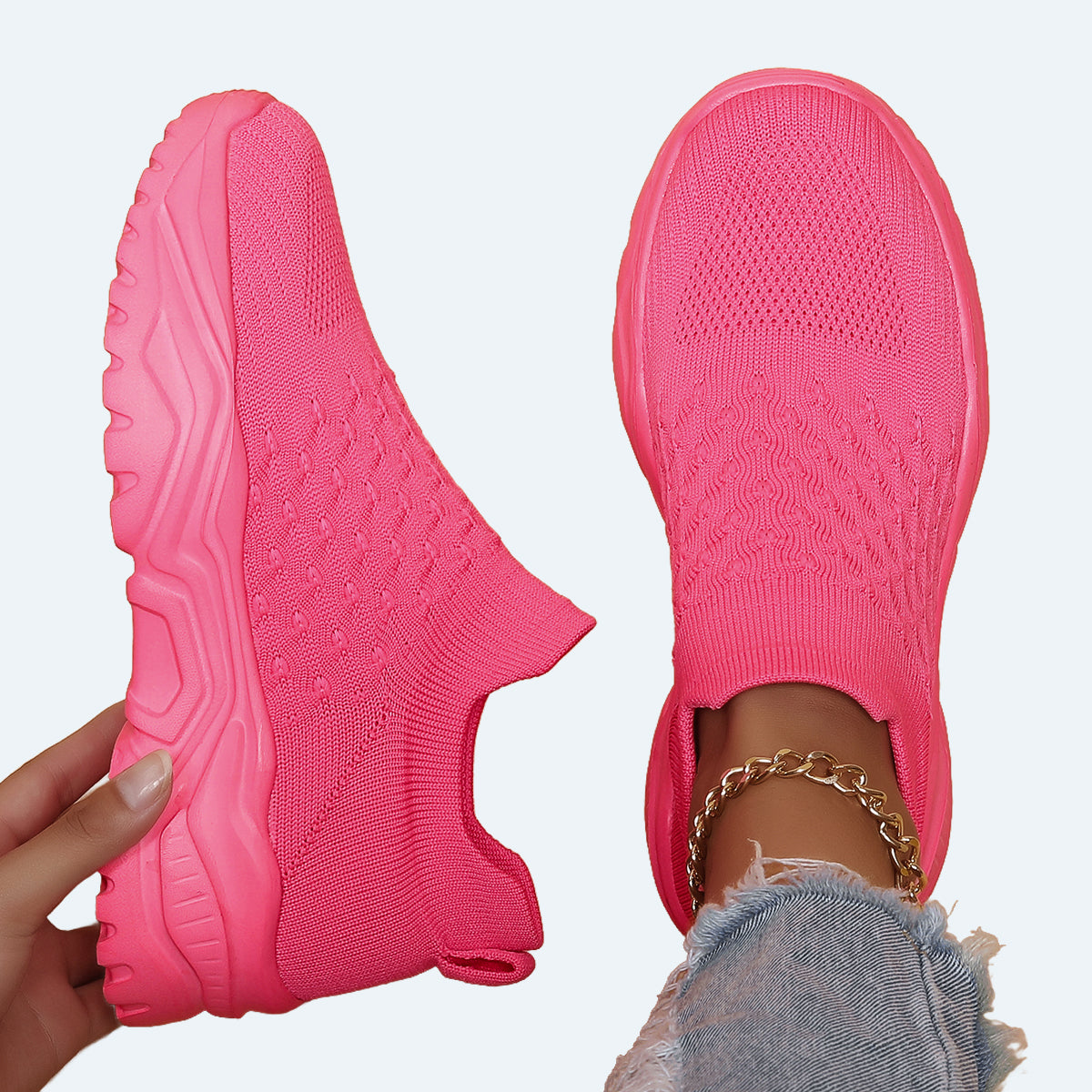 Ortho Slip1.0-Barbie Pink