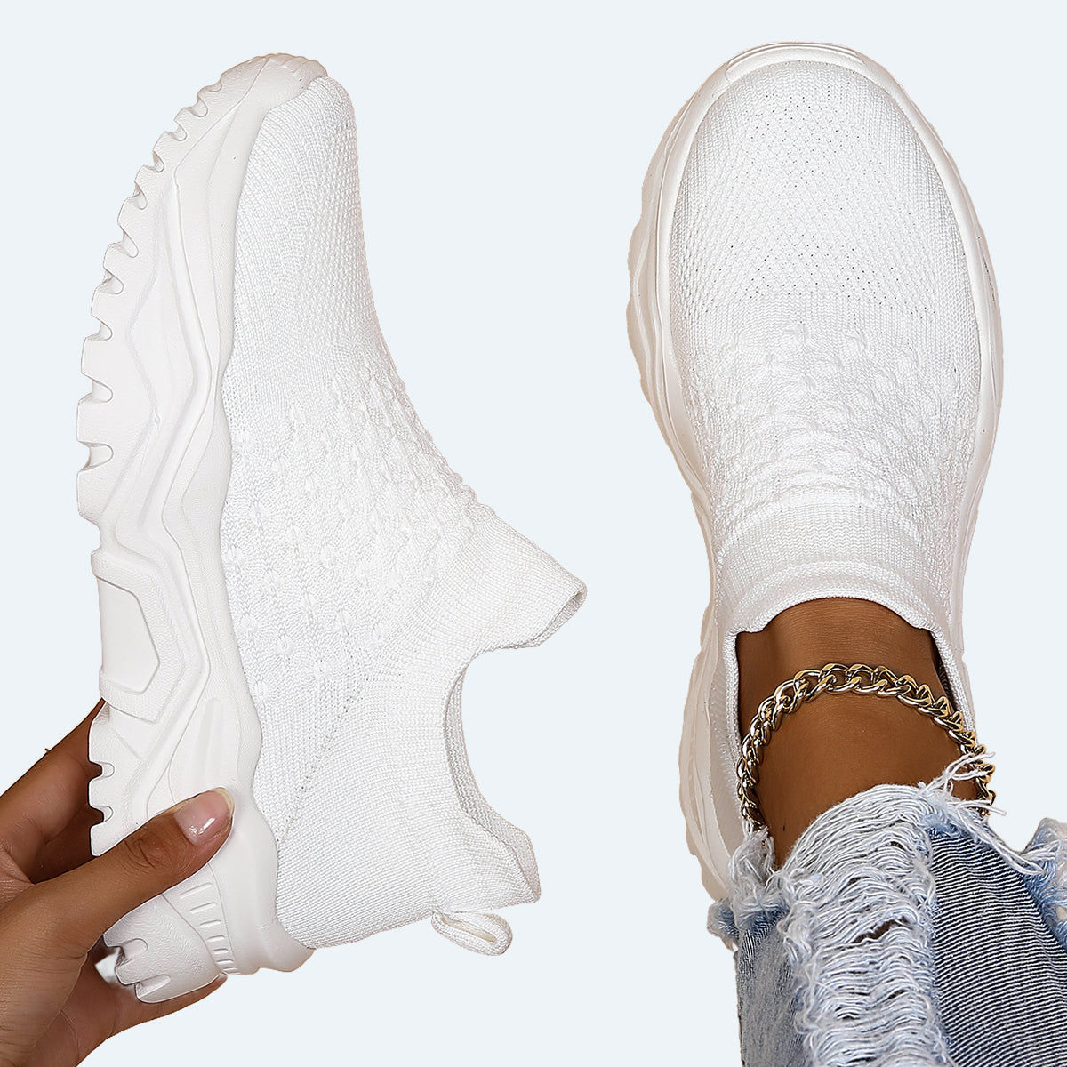 Ortho Slip1.0-All White